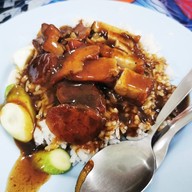 เมนูของร้าน ข้าวหมูแดงเคหะ พระราม 2