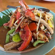 เมนูของร้าน นิว ไก่ย่างบัวตอง 2 สามแยกวิเชียรบุรี