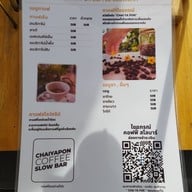 เมนู Chai Ya Pon Coffee Slowbar