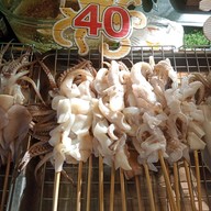 ปลาหมึกย่างโวยวาย