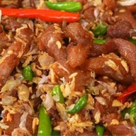 หมูทอดกอดพริก โลตัส โกเฟรช ติวานนท์ 25