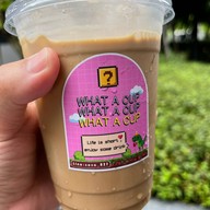 เมนูของร้าน what a cup พึ่งมี40 ให้ยืม60จะครบ100