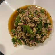 เมนูของร้าน ร้านลาบเพชรบูรณ์ วัดทิพพาวาส