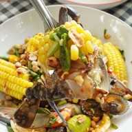 เมนูของร้าน ร้านศรีมอยยย ลักสอยบะก๋วยเตดด