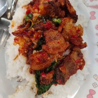 เมนูของร้าน เจ๊เปิ้ลอาหารตามสั่ง+ข้าวขาหมูลำลูกกา