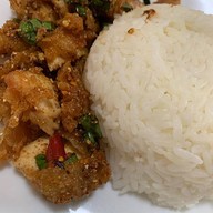 ล้านยำเเซ่บ ข้าวยำไก่เเซ่บ(หมุดไม่ตรงนะคะพี่ไรเดอร์)
