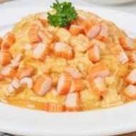 อร่อยมากแม่👍ยำโครตแซ่บ🦐,ข้าวผัดและผัดกระเพราพริกแห้ง,ของทอด🍟 วัดาดปลาดุก