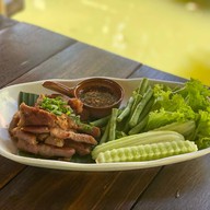 เมนูของร้าน The Three Little Pigs ท่าตลาด