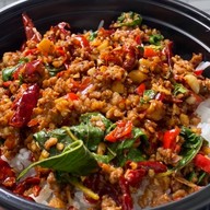 กระเพราพริกแห้ง ครัวบ้านเปิ้ล