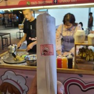 เมนูของร้าน มาลอง โรตี ตลาดต้นตาล