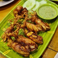 เมนูของร้าน ครัวหัวสะพาน (สะพานปลาบ้านแหลม)