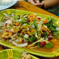 เมนูของร้าน ครัวหัวสะพาน (สะพานปลาบ้านแหลม)