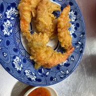 เมนูของร้าน ต้นเย็นตาโฟกุ้งทอด