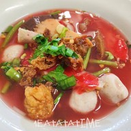 เมนูของร้าน ก๋วยเตี๋ยวปลาเฮียตง