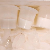 เมนูของร้าน ปั่นโป๋ มะพร้าวเผานมสด หน้าตลาด The market เนินพลับหวาน