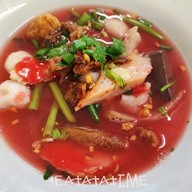 เมนูของร้าน ก๋วยเตี๋ยวปลาเฮียตง