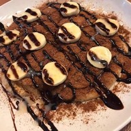 ปังปิ้งเนยฉ่ำ+โรตีสายไหมฟารีดา+โรตีทอดกรอบ+โอวัลตินภูเขาไฟ