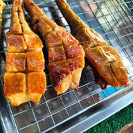 เมนูของร้าน ร้านอิวหางหมูอบโอ่งระเบิดบ้านแพ้ว สาขาพระพมุทรเจดีย์ พระสมุทรเจดีย์