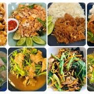 ราดหน้า ราดหน้ายอดผัก เฮียไก่ หมู่บ้านบัวทอง หมู่บ้านบัวทอง