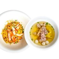 ต้นม่วงก๋วยเตี๋ยวต้มยำกระดูกหมู สาขา2 เส้นไปรษณีย์หาดใหญ่