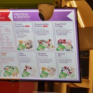 เมนู Boost Juice Bars Central World