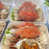 เมนูของร้าน ฉอยปูม้านึ่ง