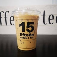 เมนูของร้าน Fifteen coffee ซอยอู่รถเมล์ สาย70