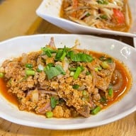 เมนูของร้าน จัดจ้าน ร้านส้มตำ จัดจ้าน