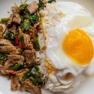 ข้าวเหนียวหมูทอดหน้าบขส.
