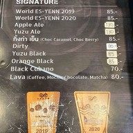 เมนู Camero Cafe Specialty Coffee เดอะทรีบางบอน