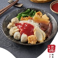 ล้ำเส้น นู้ดเดิ้ล "เห็นเครื่องไม่เห็นเส้น"(เย็นตาโฟบะหมี่เกี๋ยวกุ้ง) พระราม2ซอย69