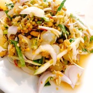 เมนูของร้าน เรือโป๊ะ Seafood By แสนสมบูรณ์