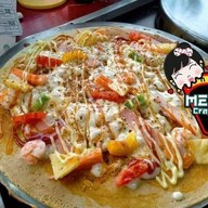 เมนูของร้าน เมจิเครป & น้ำสมุนไพร ตรงข้ามตลาดโป่งไผ่