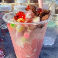 สถานีมีนม นํ้าปั่น ปังเย็น ปังปิ้ง ชา/กาแฟ บ้านบึง