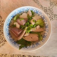 เมนูของร้าน โจ๊กหมู-ต้มเลือดหมู เจ้าเก่าดวงกมล