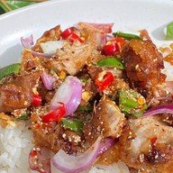 กิน-ที่-บ้าน ข้าวหมูทอด