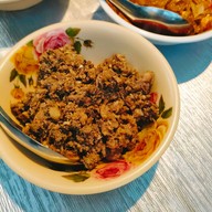 เมนูของร้าน ก๋วยเตี๋ยวสุโขทัย( สูตรสวรรคโลก) ซอยอารีย์ 1