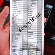 เมนู ขุนช้าง ก๋วยเตี๋ยวเรือ มนนเรศวร