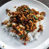 เมนูของร้าน ลุงเปี๊ยกข้าวผัดปู