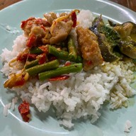 เมนูของร้าน เจ๊จิ๋มอาหารปักษ์ใต้ ตลาดทศกัณฑ์