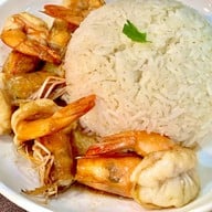 ไข่ข้นปู/ข้าวผัดปู/เมนูปูร้านอาอ้อ เลี่ยงเมืองปากเกร็ด
