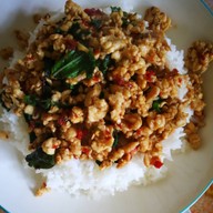 เมนูของร้าน ใต้หล้าเลิศรส(กะเพรา/อาหารตามสั่ง/ยำ/รับทำข้าวกล่อง/เครื่องดื่ม/ชาเย็น)