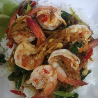 เมนูของร้าน ใต้หล้าเลิศรส(กะเพรา/อาหารตามสั่ง/ยำ/รับทำข้าวกล่อง/เครื่องดื่ม/ชาเย็น)