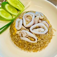 ไข่ข้นปู/ข้าวผัดปู/เมนูปูร้านอาอ้อ เลี่ยงเมืองปากเกร็ด