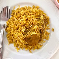 เมนูของร้าน ข้าวหมกไก่แม่เขียวท่าม้า