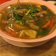 เมนูของร้าน ตี๋คอหมูย่าง