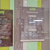 เมนู Manu Gelato Lausanne