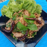 ส้มตำเจ้โอ๋โจ๊ะโจ๊ะแซ่บแสบปาก บ้านกล้วย-ไทรน้อย(แถวๆโรงเรียนมัธยมไทรน้อย)