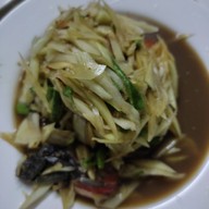 เมนูของร้าน ตำยำสมุย