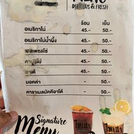 เมนู ไทเฮาคาเฟ่แอนด์เรสเตอรองก์ -